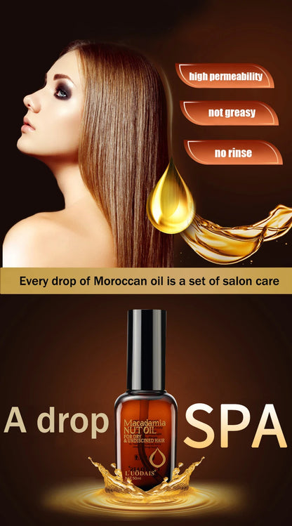 Hair Oil Nourishing Repair Damaged Restore Improve Split Hair Rough Remove Smoothing Soft Hair Essence