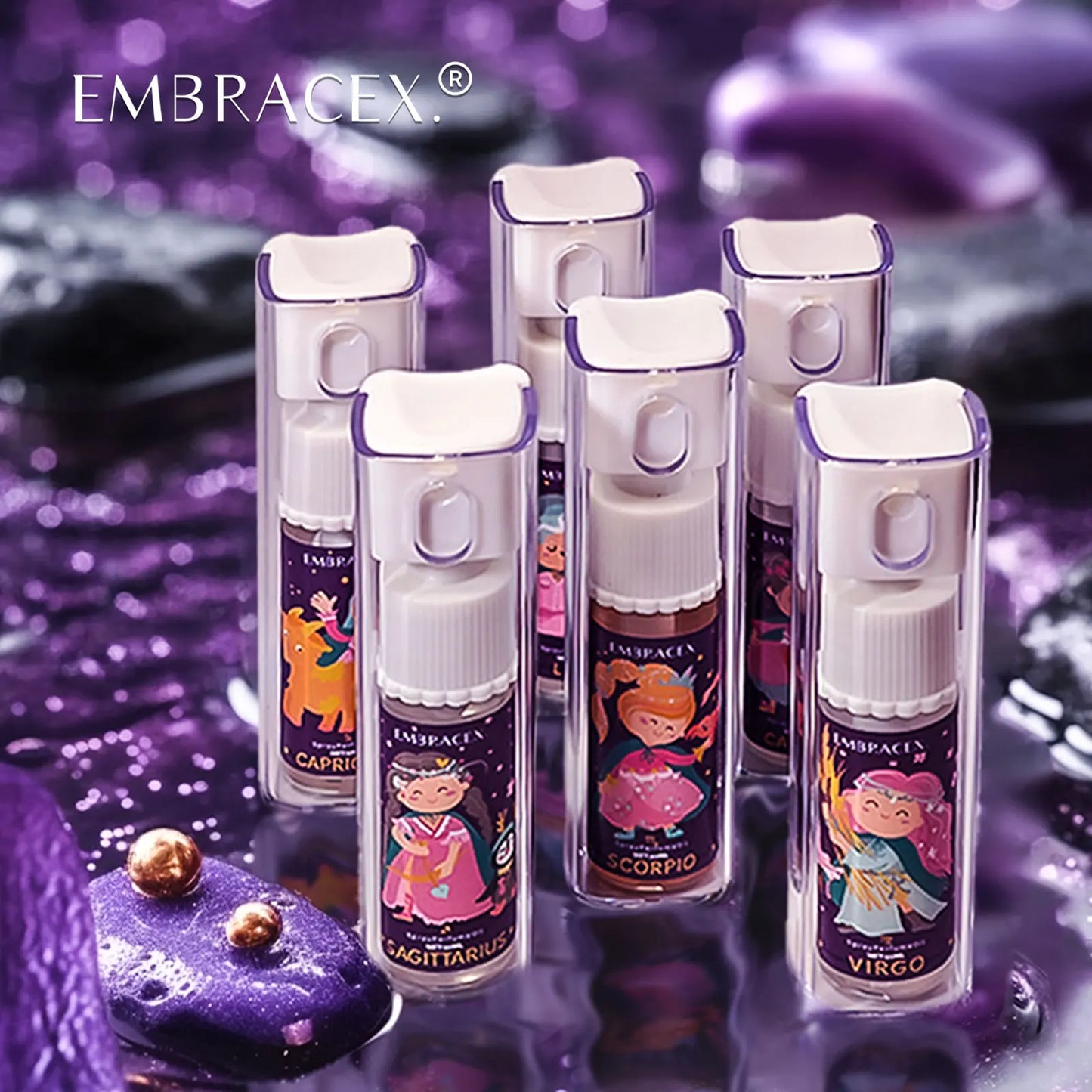 Zodiac 12 Constellation Perfume Spray Essential Oils Body Spray Fragrance Perfume For Women Parfum Gifts