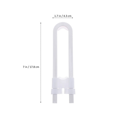 4 Pack Adjustable U Shaped Cabinet Locks Baby Safety No Tools Child Proof Closet Locks Sliding Doors Hardware Mushroom Knob D