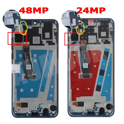 6.15" For HUAWEI P30 Lite LCD Digitizer Touch Screen For HUAWEI P30 Lite for Huawei Nova 4E LCD Screen Digitizer Assembly Part