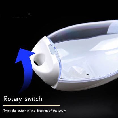 Swimming Glasses Cover Transparent Portable Rotary Switch Lightweight Swimming Glasses cover Swimming Glasses Box Drainage