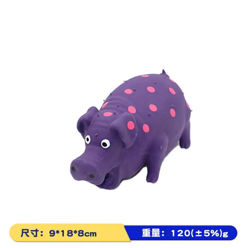 Dog Toys Latex Sound Toys Pig Resistant Bite Pet Toys Wholesale Teething Pet Supplies Dog Toys