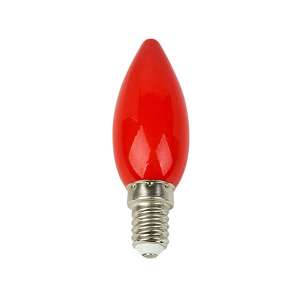 1PC LED altar bulb E12/E14 Red candle Buddha lamp decorative lamp Buddha bead decorative lamp