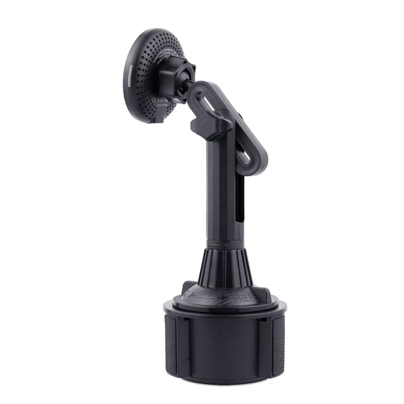 15W Magnetic Wireless Car Mount For MagSafe Cup Holder Car Phone Mount For IOS Phone 12/13/14