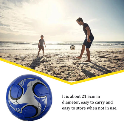 PU Leather Football Ball Children Competition Soccer Balls Waterproof Pressure Proof Size 5 Outdoor Sports Supplies