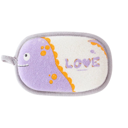 Scrubber Bath Towels Bath Sponge Brush Bath Cotton Bath Ball Shower Brush Elephant Pattern Infant Children Rub Bath Sponge