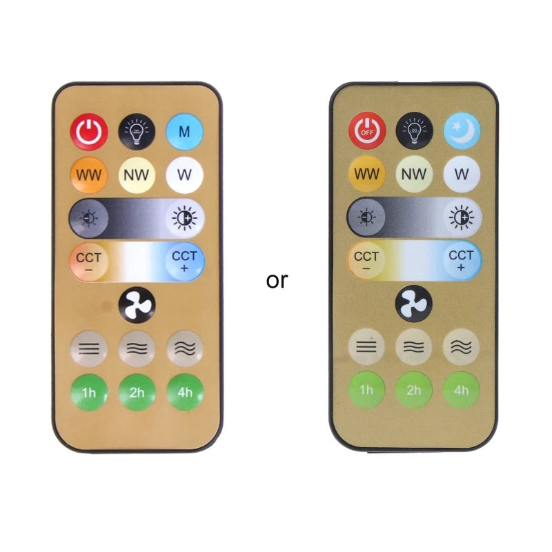 2023 New E27 Ceiling Fan with Light Wireless  Remote Control Replacement for Home light