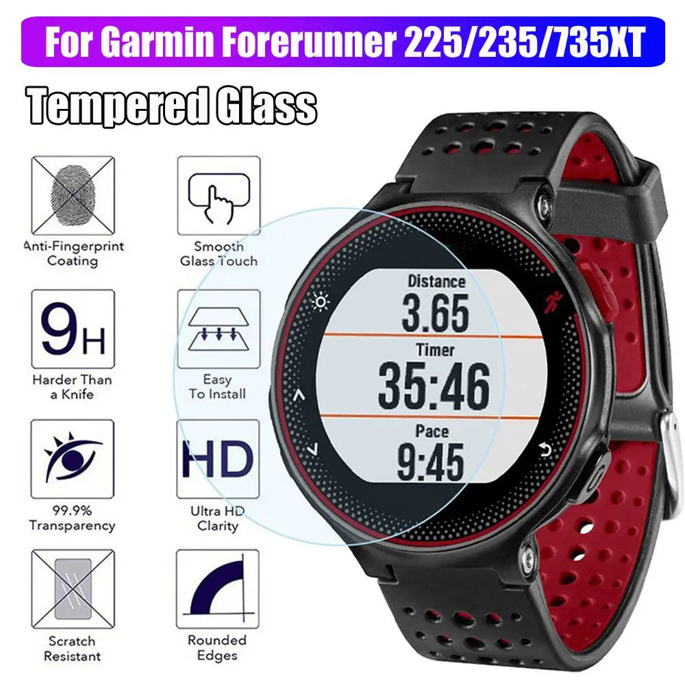 Protective Film For Garmin Forerunner 235 225 735XT Premium Tempered Glass Screen Protectors