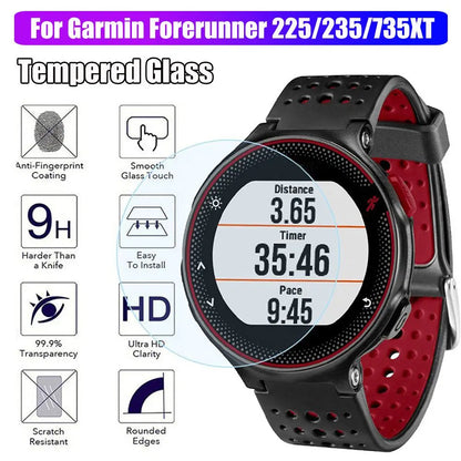 Protective Film For Garmin Forerunner 235 225 735XT Premium Tempered Glass Screen Protectors