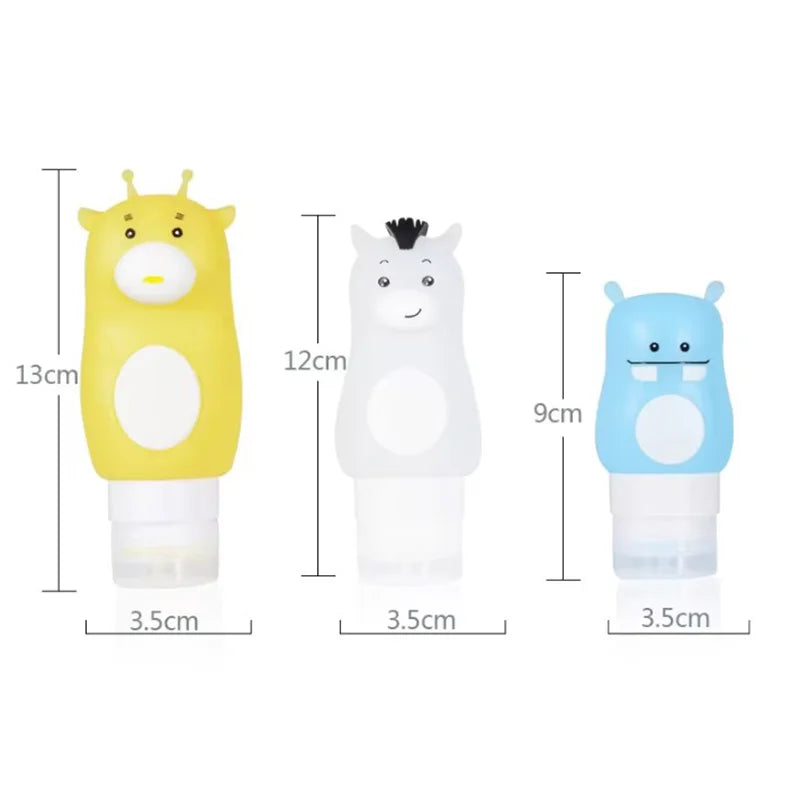 Portable Travel Bottles Leak-Proof Refillable Container Bottles Travel Refillable Kit Portable Empty Travel Bottles For Luggage