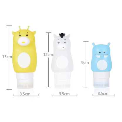 Portable Travel Bottles Leak-Proof Refillable Container Bottles Travel Refillable Kit Portable Empty Travel Bottles For Luggage