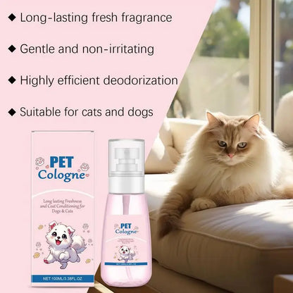Deodorizing Dog Spray Mild Kitten Odor Removal Natural Deodorizer Perfume Spray For Dogs And Cats Long-lasting Odor Control