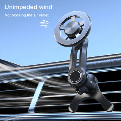 Fits for MagSafe Car Mount, [20 Strong Magnets] Magnetic Car Phone Holder Mount, [Easily Install&Never Blocking Vent] Magnetic