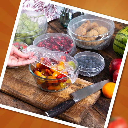 100PCS Reusable Food Storage Covers for Bowls Elastic Plate Silicone Lid Covers Vacuum Bags For Kitchen Food Fresh Seal Dropship