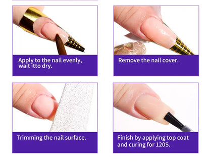 Limegirl Large Capacity Nail Acrylic Liquid Monomer Crystal 40/70/120/240ml for Nails Art DIY Acrylic Powder Liquid Manicure