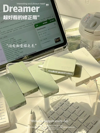 6 Pcs Correction Tape School Supplies Stuff Whiteout Portable Students Study Tools Writing Tapes Kids Tipex