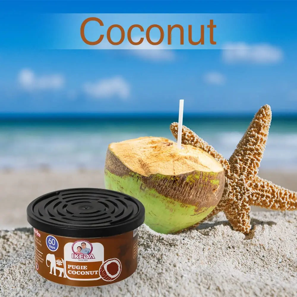 Car Air Freshener: 12 kinds Scent | Organic Cans | Odor Eliminator Essential | Long-Lasting | Strong Fragrance | For Home