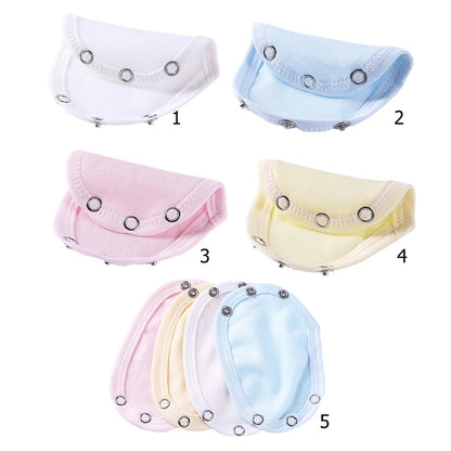 1-10PCS Baby Romper Partner Lengthen Pads Super Utility Bodysuit Diaper Jumpsuit Lengthen Extend Film Baby Infant Romper Partner