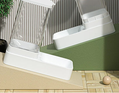 Pet Automatic Feeder Gravity Dispenser Food Storage Bucket Large Capacity Food Grade Materials Simple Cleaning for Cat Dog