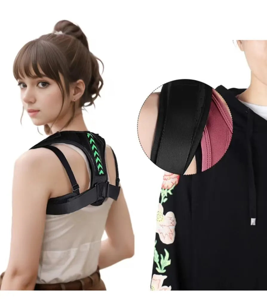 Posture Corrector Unisex Adjustable For Clavicle Support Providing Pain Relief for Neck Back Shoulder Reshape Your Body 1PC