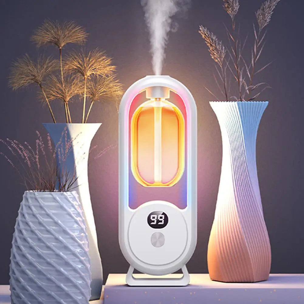 Automatic Aroma Diffuser Hotel Household Fragrance Spray Machine Mini Bathroom Deodorizer Rechargeable Perfume Diffuser Machine