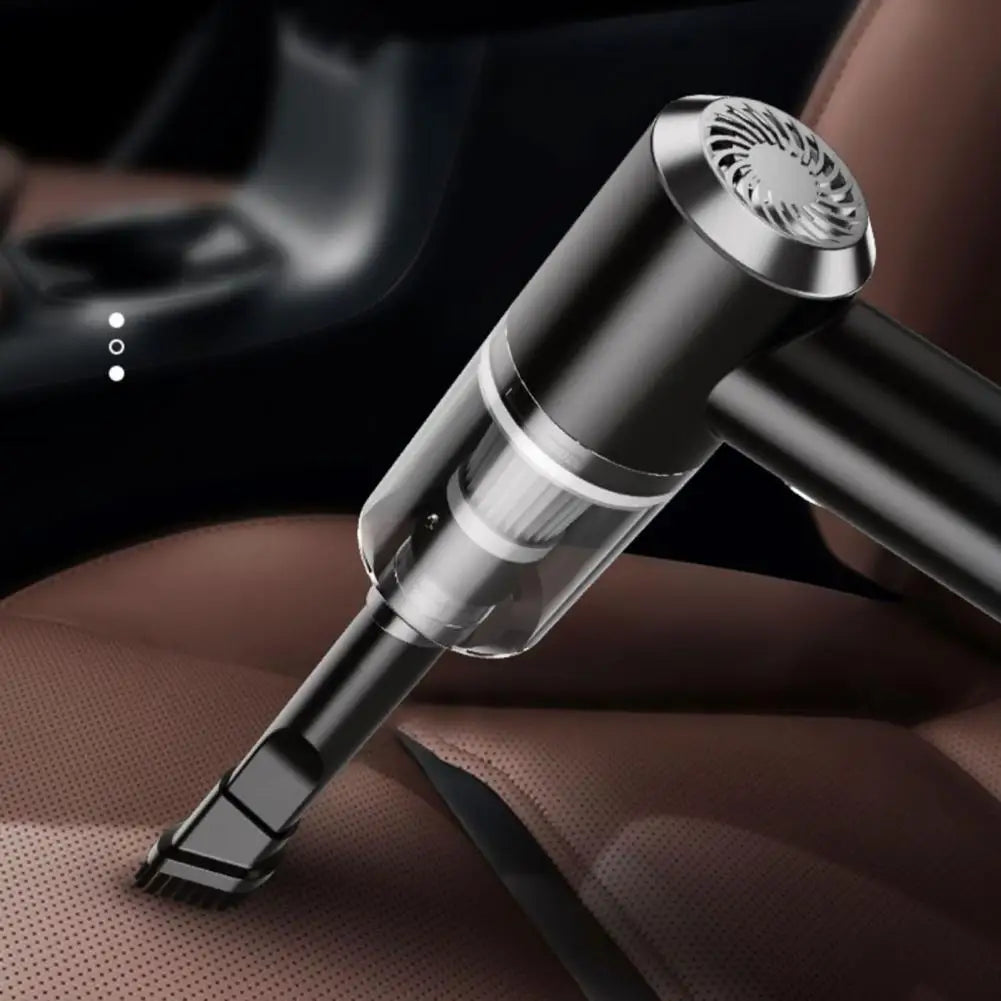 16.5cm Cordless Handheld Vacuum Cleaner With Powerful Motor Strong Suction Low Noise Multifunctional Use Air Blower Dust Remover