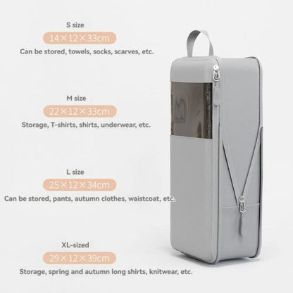 1/4Pcs Expandable Compression Packing Cubes Bag Multi-Sized Waterproof Travel Clothing Storage Bag Lightweight Dustproof