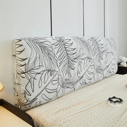 Headboard Bedhead Cover Dust Cover Double Bed Covers Durable Bed Back Protection Elastic All-inclusive Bedhead Cover Home Decor