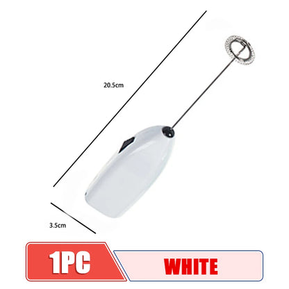 Mini Electric Coffee Blender Handheld Eggbeater Bubble Drink Stir Bar Creative Electric Whisk Electric Coffee Mixer Milk Whisk