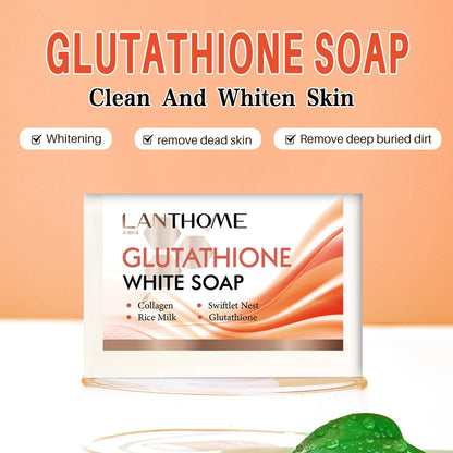 Glutathione Facial Soap Skin Brightening Deep Cleansing Glutathione Handmade Moisturizing Soaps Body Care