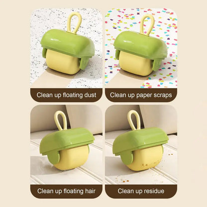 Reusable Lint Roller Portable Hair Plush Sticky Roller Ball Washable Clothing Hair Remover For Travel Pet Hair