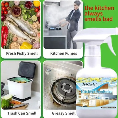 Kitchen Deodorize Spray Permeated By Fragrance Suitable for Kitchen Bathroom Office Car Residue Odor Eliminator for House