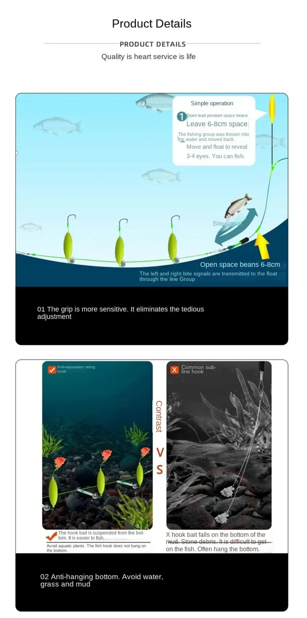 Three Hook Fishing Hair Rigs Hook Suspension Anti Bottom Carp Fishing Hook Ready Made Pesca Carp Rigs Fishing Lure