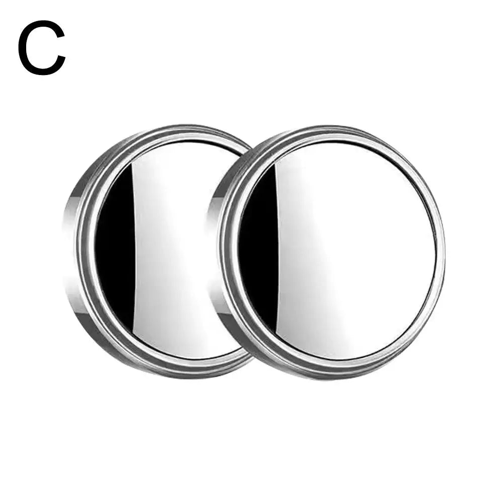Car Rearview Mirror Small Circular Mirror High-definition Auxiliary Wide-angle Mirror Convex Surface