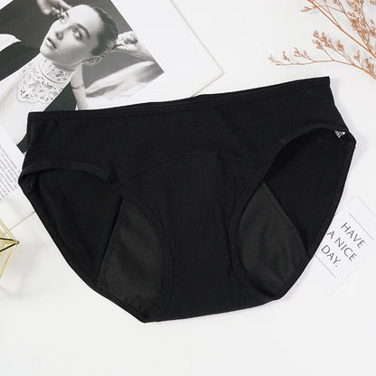 Menstrual Panties Physiological Pants Women Underwear Period Cotton Absorb Water Quick-dry Briefs Female Lingerie Plus Size
