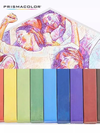 Prismacolor Artist Chalk Stick Professional Pastel Stick Square Chalk Stick 24/96 Colors Coloring Drawing Beginner Art Supplies