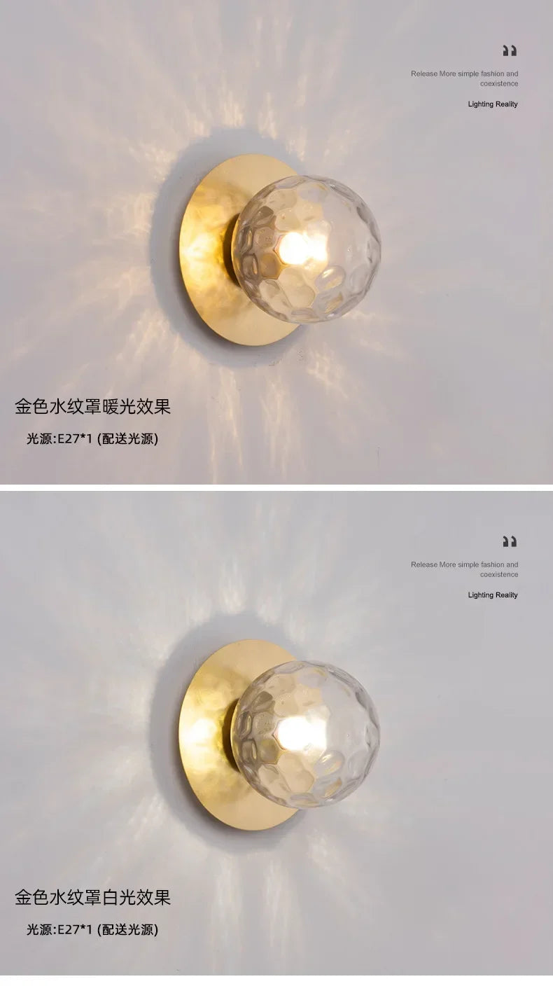 Indoor decorative wall lamp for Bedroom Stairs LED Wall Lighting Wall Sconce for Living room sofa background Bedside lamp