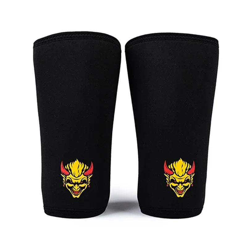 1 Pair Fitness Powerlifting Knee Pads Squat Support Weightlifting Knee Sleeve Strength Lifting Pads Gym Training Knee Covers