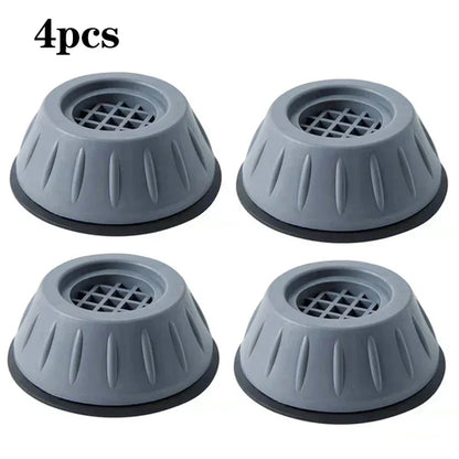4Pcs Anti Vibration Feet Pads Waterproof Legs Slipstop Silent Skid Raiser Mat Washing Machine Support Dampers Stand Furniture