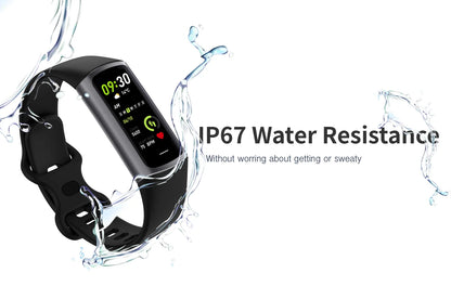 LIGE Sport Smart Bracelet Fitness Tracker For Man Women Band Waterproof Connected Phone Tracker Men Smart Watch For Android ios