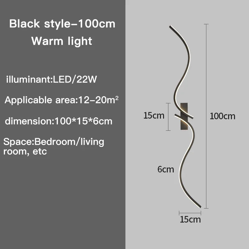 Modern Wall Lamp Letter LED Decorative Lights Nordic Living Room Wall light Corridor Hang Lamp Home Decoration Lighting Fixtures