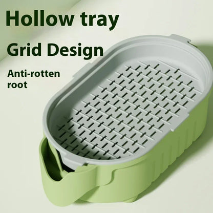 Hydroponic Natural Cat Grass Growing Kit-Organic Wheat Grass Seeds For Digestive Health & Hairball Control,With Potting Soil Set