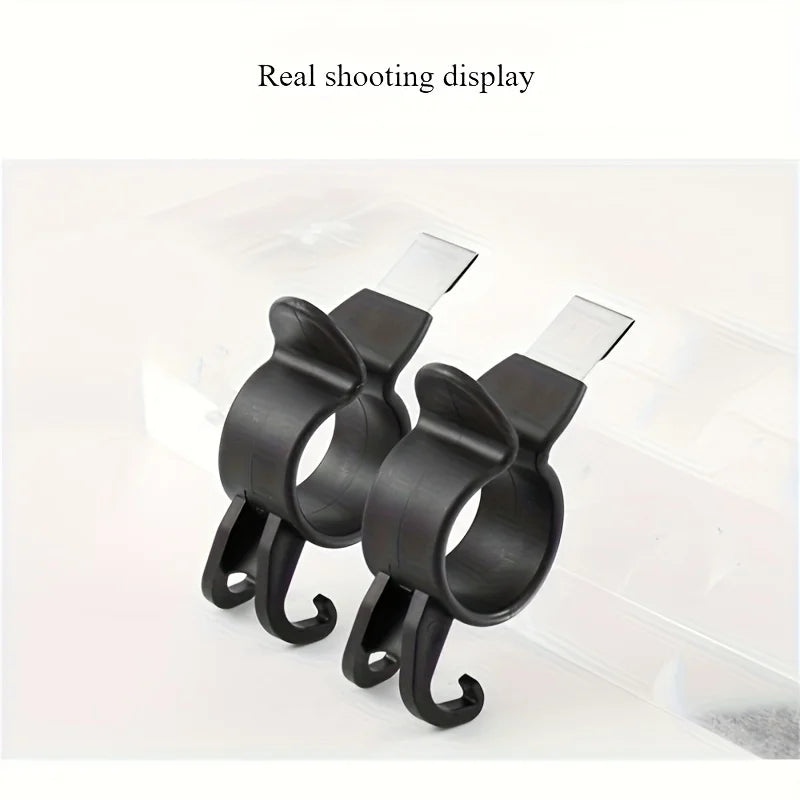 2Pcs Car Trunk Hook - Umbrella Stand Installation - Internal Sunshade in Car Accessories, Extended Two Small Hooks, Car Umbrella Stand, Car Trunk, Umbrella Holder, Umbrella Cover Storage Hook, Clip Car Supplies