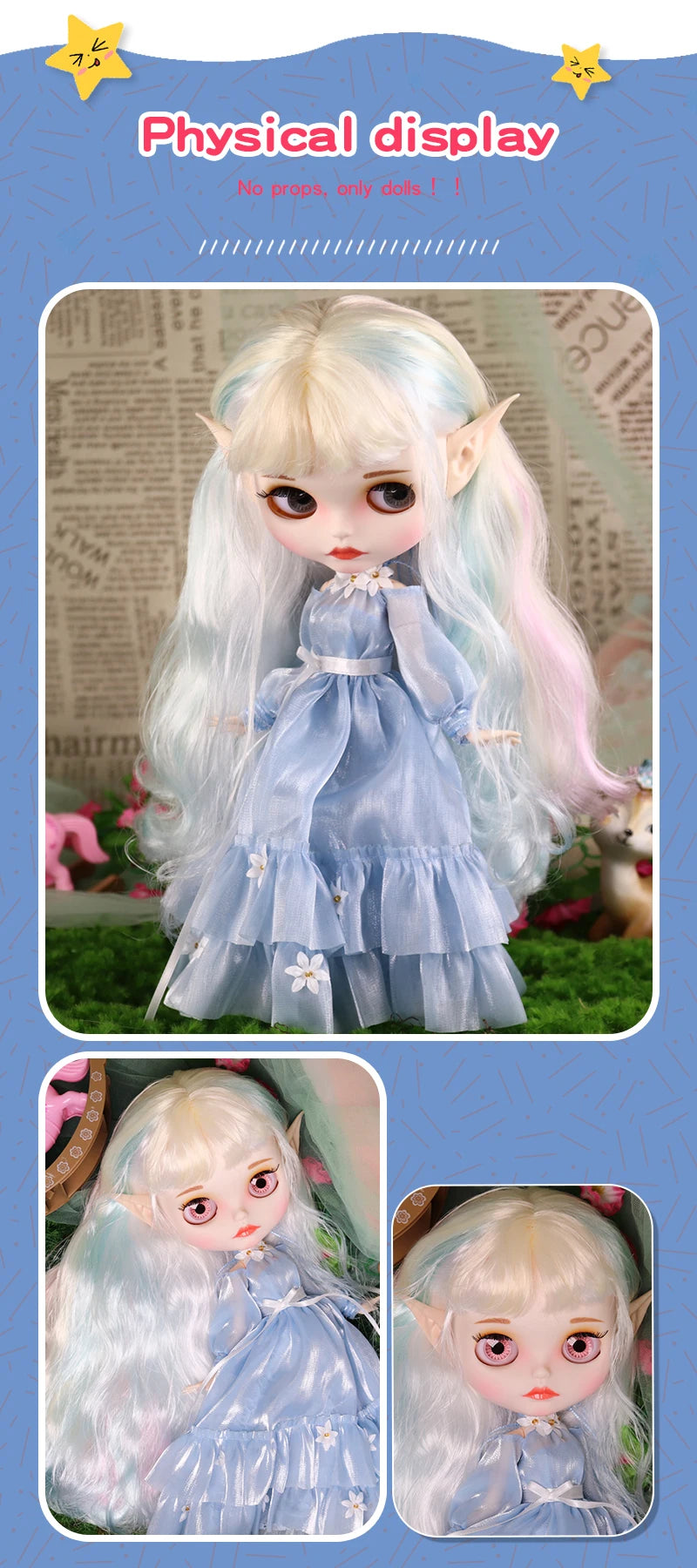 ICY DBS Blyth Doll Combo Clothes Shoes Hand Set Included Children Toy Gift 1/6 BJD Ob24 Anime Girl Azone M