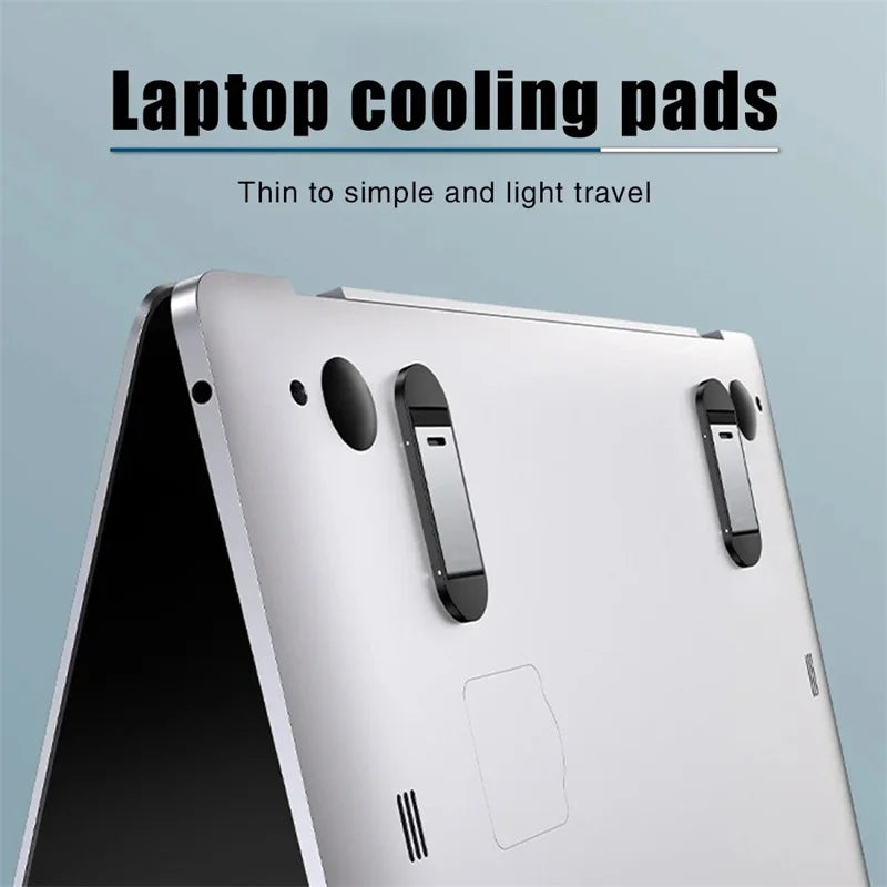 Laptop Heighten Stand for Keyboard Tablet Phone Holder Mini Portable Legs Laptop Stands for Macbook Huawei Notebook Support Feet