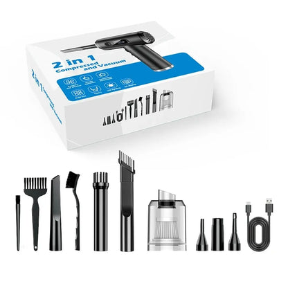 Car Vacuum Cleaner Wireless Vacuum Cleaner Handheld Vacuum Pump Mini Vacuum Cordless Robot for Car Home Appliance Strong Suction