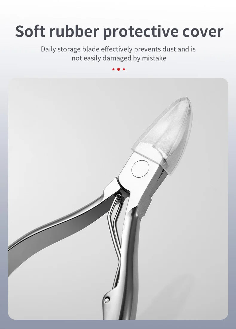 Stainless Steel Nail Scissors Dead Skin Cuticle Remover Nail Clippers Ingrown Toenail Foot Care Tool Eagle Beak Plier