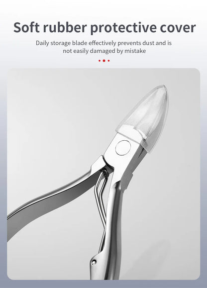 Stainless Steel Nail Scissors Dead Skin Cuticle Remover Nail Clippers Ingrown Toenail Foot Care Tool Eagle Beak Plier