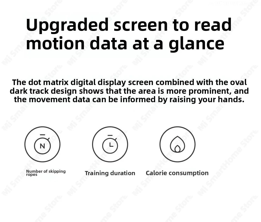 Xiaomi Mijia Smart Skipping Jump Rope 2 Digital Counter Adjustable Calorie Calculation Sport Fitness Exercise Lose Weight