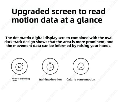 Xiaomi Mijia Smart Skipping Jump Rope 2 Digital Counter Adjustable Calorie Calculation Sport Fitness Exercise Lose Weight